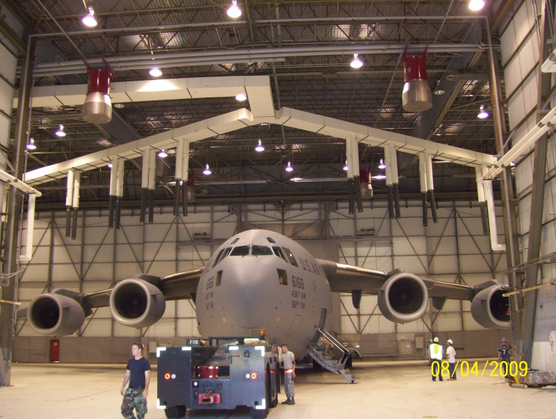 dover c-117 hangars 715 and 945