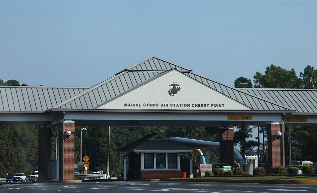 MCAS Cherry Point Front Gate